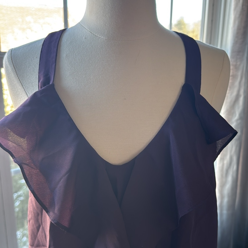BCBGeneration Blouse Purple - Picture 4 of 5